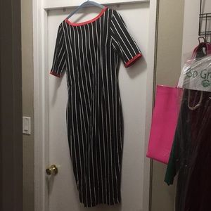 vintage rockabilly wiggle dress size 8